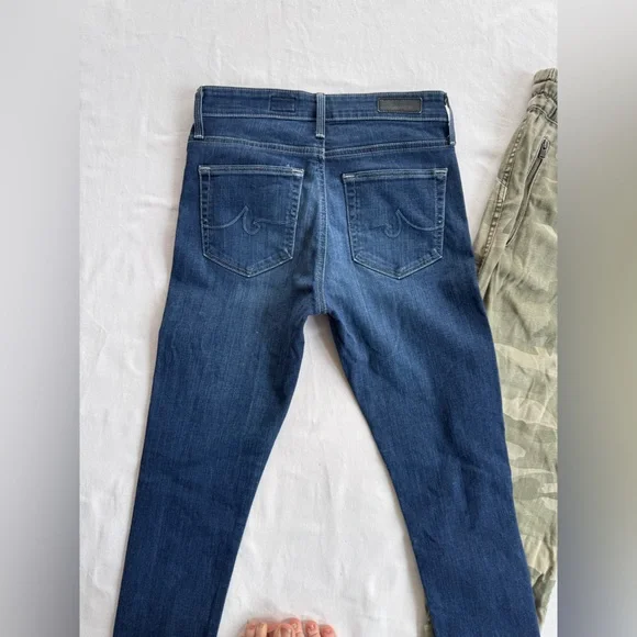 US 0/25 - THREE PACK of Premium Women’s High Rise Skinny Denim Jeans - Picture 10 of 15